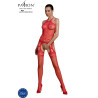 Passion - Bodystocking Eco Collection Eco Bs006 Rouge